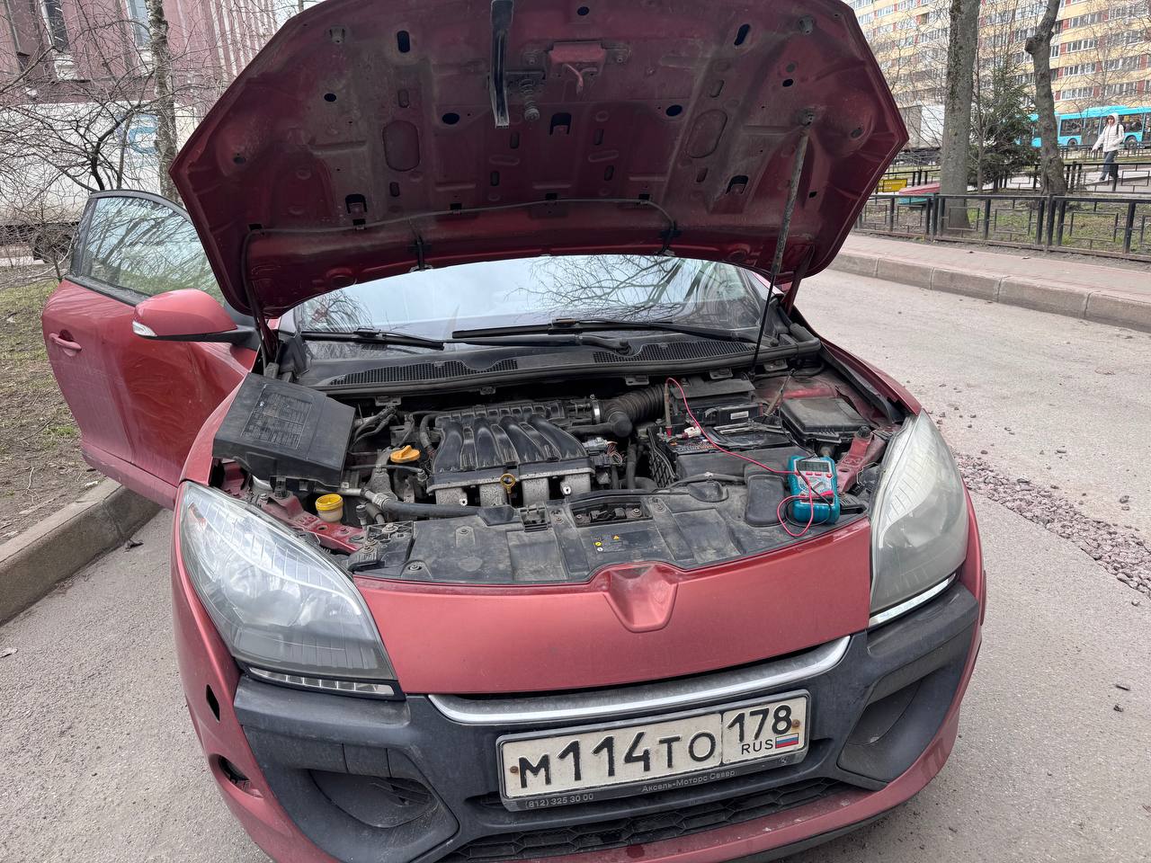 Ремонт рено меган-3 Калининский район Санкт-Петербурга.